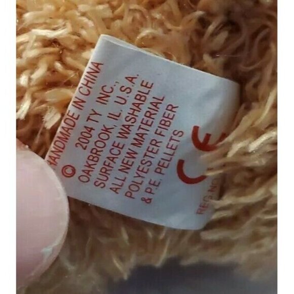 TY Beanie Baby - Huntley the Bear 8.5" Tags Attached Teddy bear - Picture 5 of 6